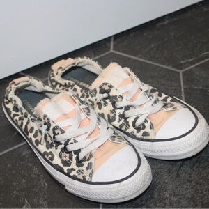 Converse Leopard Print Sneakers Us Womens 8